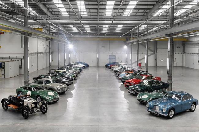 Aston martin inaugure son usine de st athan sous une fanfare mecanique 