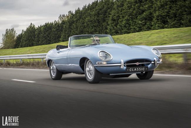 Jaguar type e zero concept retour vers le futur 