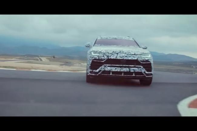 Lamborghini devoile accidentellement une premiere image de son urus 