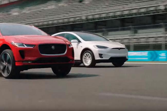 La nouvelle Jaguar i-Pace affronte la Tesla Model X