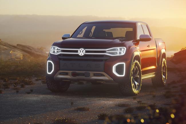 Volkswagen tanoak pickup concept le reve americain de wolfsburg 