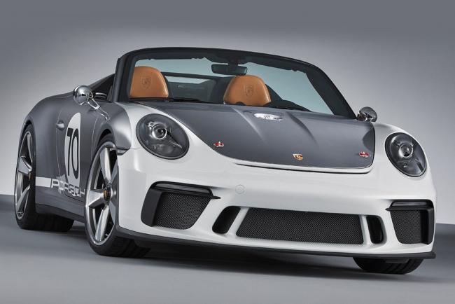 Porsche 911 speedster concept le cadeau du 70e anniversaire 