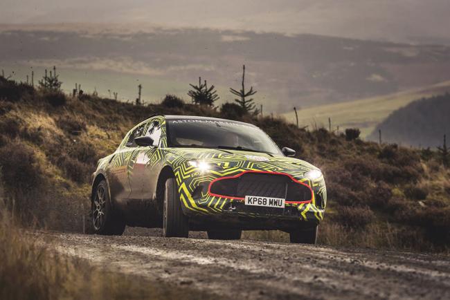 Aston Martin DBX : le prochain SUV se montre pour la première fois