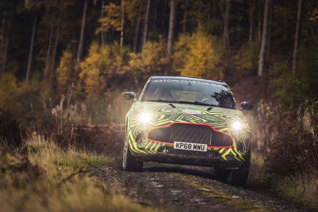 Aston Martin DBX : le prochain SUV se montre pour la première fois