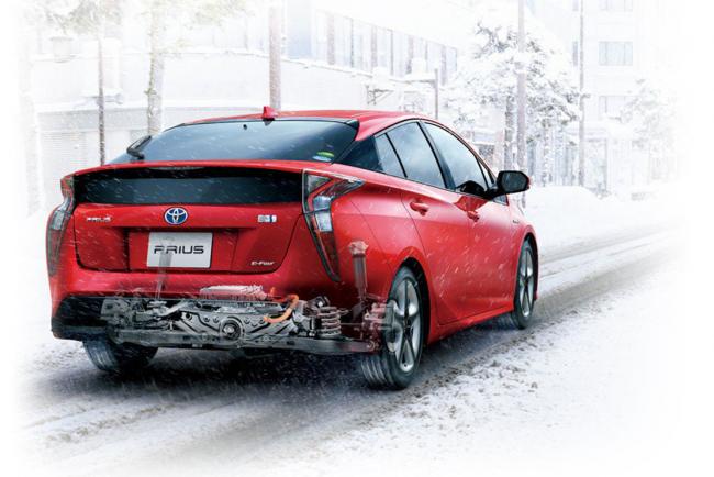 Toyota Prius : une transmission e-Four en option aux USA