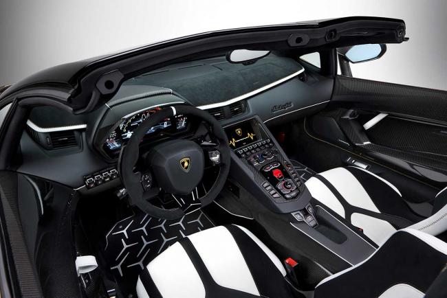 Photo Lamborghini Aventador Svj Roadster Interieur Exterieur Annee