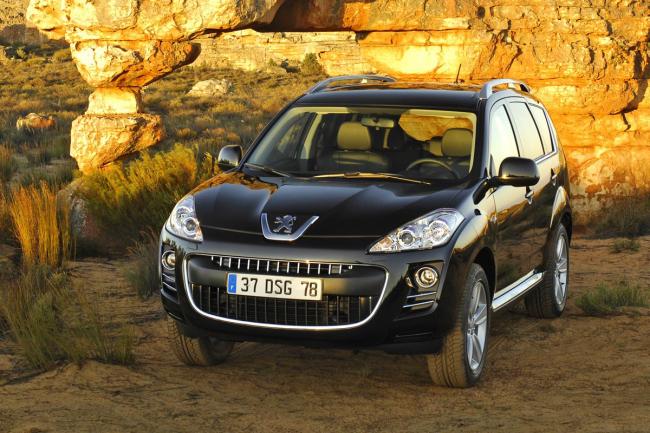 Стекло фары peugeot 4007