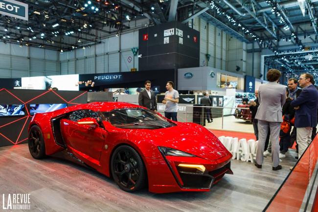 Salon de geneve les voitures de plus de 1 million d euros 