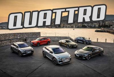 Image principale de l'actu: Audi QUATTRO : et la transmission intégrale devient électrique...