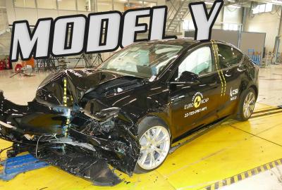 Image principale de l'actu: Tesla Model Y : le crash-test qui fait mal !