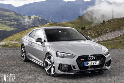 Essai Audi RS 5 quattro : sur des rails