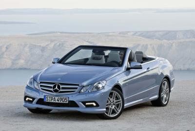 Nouvelles photos mercedes classe e cabriolet 