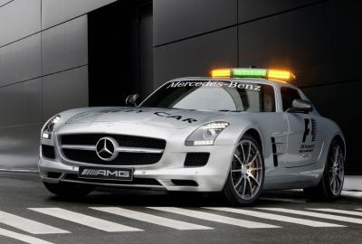 Mercedes sls garde fou de la f1 