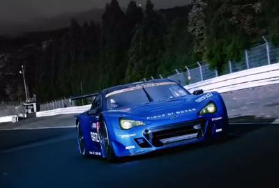 Video subaru brz gt300 