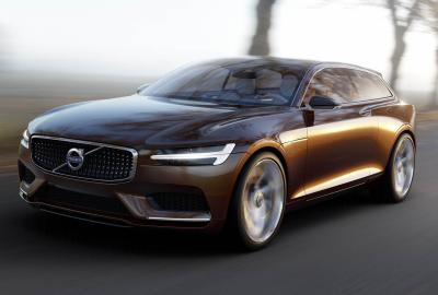 Un nouveau break volvo v90 derriere le concept estate de geneve 