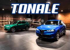 Image de l'actualité:Alfa Romeo pose sa Tonale à Milan dans son flagship store