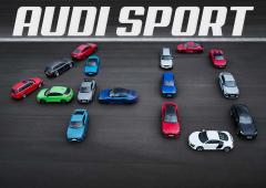 Image de l'actualité:Audi Sport a 40 ans : les anneaux du succès