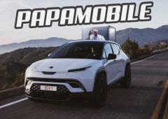 Habemus Papamobile ! Et c'est le Fisker Ocean, un SUV électrique.