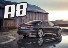Image de l'actualité:L’Audi A8 année 2022, la restylée, est dispo à la commande !