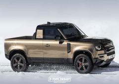 Land Rover : un Defender Pick-Up et Defender cabriolet, sympas …