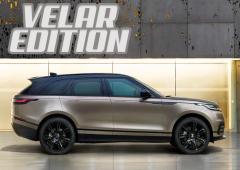 Image principalede l'actu: Land Rover signe le grand retour du Range Rover Velar Edition