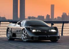 Le mythe Bugatti EB110 Super Sport avec son petit V12 à 4 turbos