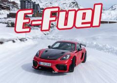 Image de l'actualité:Porsche eFuel : de l'essence « propre » pour ne pas passer à la voiture électrique… ?