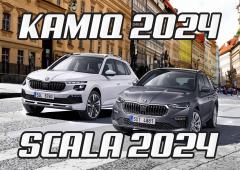 ŠKODA Scala 2024 et Kamiq 2024 : on connait les PRIX, les moteurs et les équipements