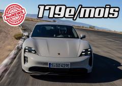 Image de l'actualité:179€/mois pour une Porsche Taycan SeM. Merci le Leasing Social ! Merci Président !