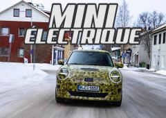 Voici la nouvelle MINI ! Elle sera 100% électrique…