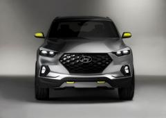 Hyundai a l heure americaine avec le santa cruz crossover truck 