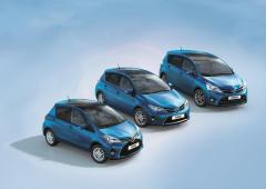 Ciel bleu sur les series speciales toyota skyblue 