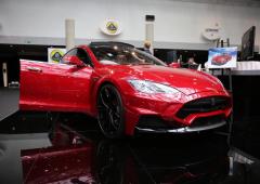 Top marques monaco 2015 tesla model s larte design 