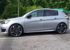 Peugeot 308 gti debusquee sans camouflage 