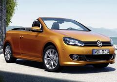 Volkswagen golf cabriolet de menues evolutions pour francfort 