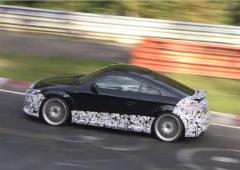 Video le futur audi tt rs s echauffe sur le nurburgring 