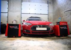 Tesla model s p85d une puissance surestimee 