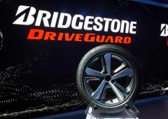 Bridgestone driveguard crever et continuer 