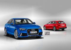 Audi rs4 on a imagine le break et la berline 