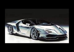 Lamborghini centenario une photo en avant premiere 