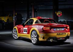 Abarth 124 rally fiat est dans la course 