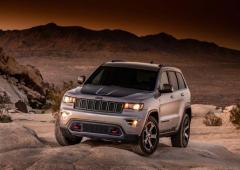 Le jeep grand cherokee trailhawk se montre en avance 