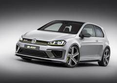 La volkswagen golf r400 sans doute presentee a un festival 