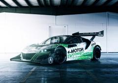 La honda nsx en version electrique a pikes peak 