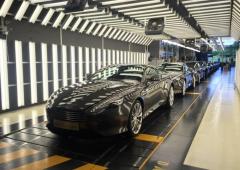 Les neuf derniees db9 sont sorties de l usine aston martin 