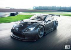 Lexus rc f gt3 en premiere a geneve 