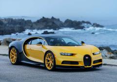 La premiere bugatti chiron americaine est a pebble beach 