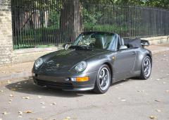 Une porsche 993 turbo cabriolet unique aux encheres 