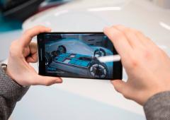 La porsche mission e et ses technologies se montrent en realite virtuelle 