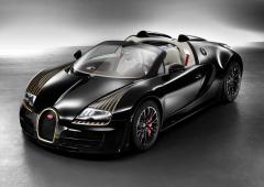 Bugatti veyron black bess le cinquieme element 